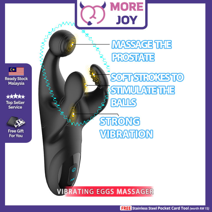 Three Prong Slapping Vibrating Balls Testicles Prostate Massage Adult Sex  Toy for Men  Ergonomic Design Vibrator Local Supplier  Warranty Stainless Steel Pocket Card Tool - Lazada | Lazada