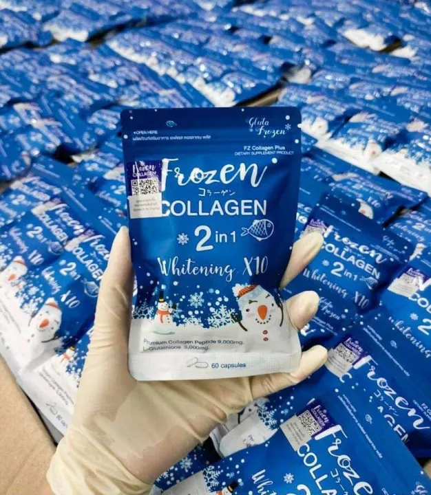 thailand glutathione capsule Vida - GlutaMax L-Glutathione 250 mg. (30 Capsules) Original Frozen Collagen Glutathione 2in1