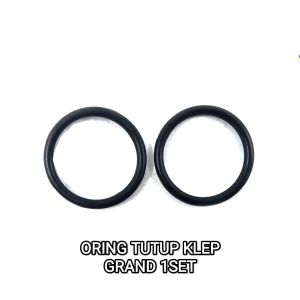 Oring Tutup Klep GRAND (Harga Per set isi 2) - Seal Sil O Ring Karet OTK PRIMA /STAR /LEGENDA/ SUPRA