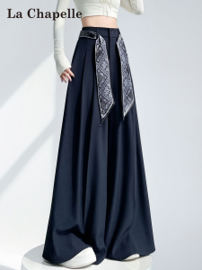 La Chapelle | High-class Drapey Womens Trousers Wide Leg