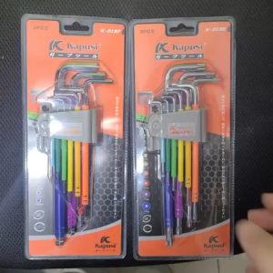 BỘ LỤC GIÁC SAO  BI 7 MÀU KAPUSI K0197/K0198 ( CHỌN PHÂN LOẠI)