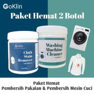GOKLIIN  -  Cloth Stain Remover Pembersih Pakaian & Washing Machine Cleaner.
