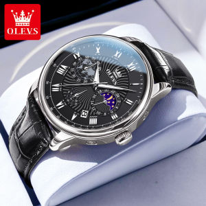 OLEVS  đồng hồ casual nam light duyên dáng không thấm nước phát sáng đồng hồ bấm giờ 2023 phong cách mới nhất