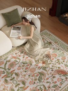 Waterproof Chinese Style Bedside Rug