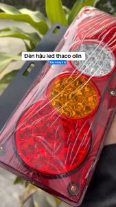 1 đôi đèn hậu led cho xe ô tô thaco olin hàng cao cấp THACO OLLIN 24v kích thước 13x33cm siêu đẹp