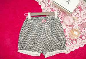 Cute Pumpkin Pattern Lolita Safety Pants Womens Lace Underwear Casual Cotton Trousers Prevent Exposure Not See-through