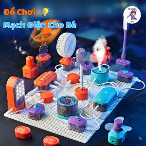 Đồ Chơi Thí Nghiệm Vật Lý Mạch Điện STEM Cho Bé - Giúp Bé Học Hiểu Dòng Điện Tư Duy Sáng Tạo