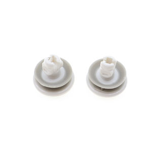 2pcs FOR PSV 1000 White Black 3D Analog Joystick Cap For PSV1000 Button Joystick Rocker Cap For Psvita 1000 PSV 1000