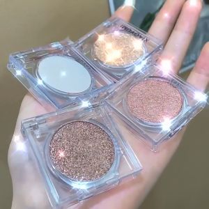 4 Color Moonstone Cosmic Cowboy Glitter Eyeshadow Diamond Fine Flash Eyeshadow  Bling Highlight Waterproof Makeup Eye Shadow Pearl Long Lasting Eye Cosmetics