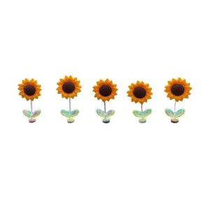 Cute Sunflower Nodding Car Decorations