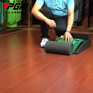 Golf Putting Mat with Automatic Ball Return PGM 3M Mini Golf Course Putting Trainer for Indoor Putter Practice