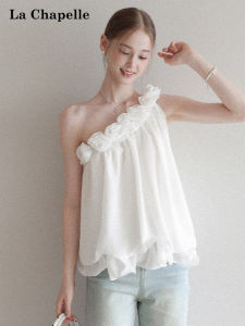 La Chapelle | Off-Shoulder Strapless Flowered Top