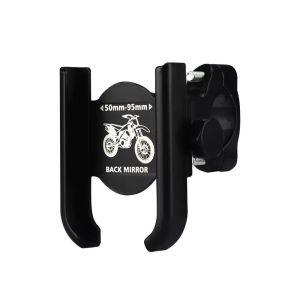 ส่งจากไทย ที่จับโทรศัพท์มือถือติดมอเตอร์ไซค์ อลูมิเนียมแบบติดก้านกระจก และแบบติดแฮนด์ เหมาะกับ lalamove และ Grab