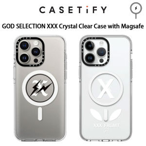 🔥เคสใสเลือกพระเจ้า XXX X CASETiFY ของแท้เคสใส [ไม่เหลือง] กับ Magsafe สำหรับ iPhone 15 Pro Max/ iPhone 14 Pro Max/ iPhone 13 Pro Max เคสโทรศัพท์ฝาครอบป้องกัน