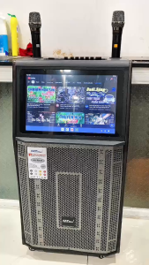 Loa Màn Hình Karaoke Gia Đình T71 Màn Cảm Ứng 16 Inch Âm Trầm Sâu 30cm Hát Hay Xem Phim Mượt Công suất 400w Bảo Hành 12 tháng