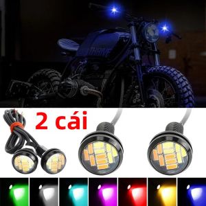 Đèn LED Eagle Eye Cho Xe Máy Đèn Strobe Đèn Hậu Đèn Định Vị Đèn Trang Trí Đèn Lưới Tản Nhiệt Ô Tô Đèn Angel Eyes Đèn Chiếu Chào Mừng Xe Máy