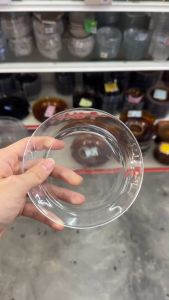 Duralex 6pcs 13.5cm Lys Transparent Club Plate Original France/ Pinggan Sambal / Piring Duralex