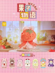 TOPTOY NYZAII Fruit Story Series Plush Doll Trend Doll Blind Box Ornaments