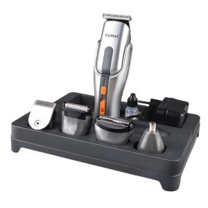 Kemei KM-680A Tóc Bộ kìm cắt máy tỉa lông mũi Râu Máy Cạo Lông Sideburn lông trên cơ thể Dao Cạo Râu Máy Cạo Râu Cho Nam Giới 5 Trong 1