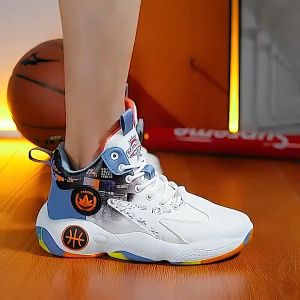 New Style 2025 High Cut Basketball Shoes for Men Mens Sneaker Non-slip and Wear-resistant Running Shoes Laces up Add Size 39-45 Fast Delivery