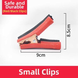 JUNENGLIANG | Battery Booster Cable Clips Alligator Clamps Large Thick Charging Copper