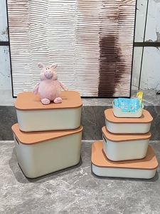 Tolsen กล่องใส่ของพลาสติกอเนกประสงค์ มาพร้อมฝาปิดแบบใส เก็บของ จัดระเบียบบ้าน มี4ขนาด