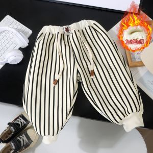 Cool Street Style Boys Pants Striped Loose Fit Versatile Autumn Childrens Korean Version Barababa Clearance Sale Harlan Pants