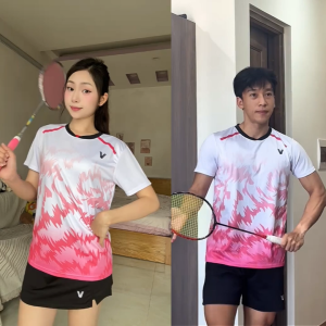 Áo Cầu Lông Quần Cầu Lông Bộ Cầu Lông Nam Nữ Chuyên Nghiệp Vải Thoáng Khí A806 - V Badwear