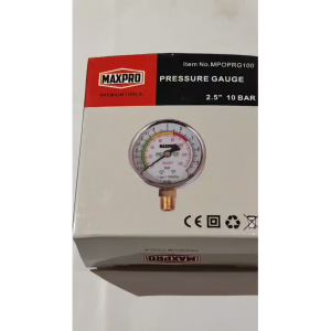 Manometer 10 bar - pressure gauge - diameter 2.5 inchi