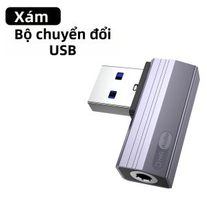 Bộ Chuyển Đổi Âm Thanh USB Đầu Nối Âm Thanh Kỹ Thuật Số Dạng Khuỷu Tay USB A/Type-C Sang Giắc 3.5mm Dành Cho Điện Thoại iPhone 15-17 Máy Tính Bảng Máy Tính Xách Tay Máy Tính Để Bàn