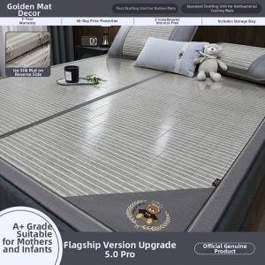 Premium Foldable Bamboo Rattan Mat