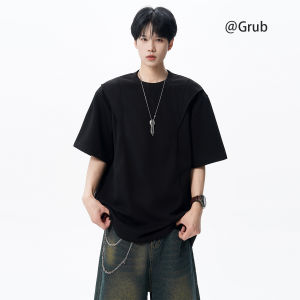 Grace Rub | Patched Deconstructed Embroidered T-shirt