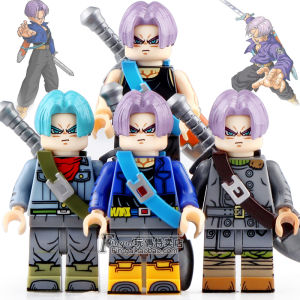 Dragon Ball Z Trunks Super Saiyan Figure Building Blocks Toy