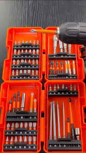 JLD 54pc Set Mata Bor & Obeng Magnet Screwdriver Bit Set Alat Perbaikan Professional Lengkap untuk Tukang Teknisi dan DIY