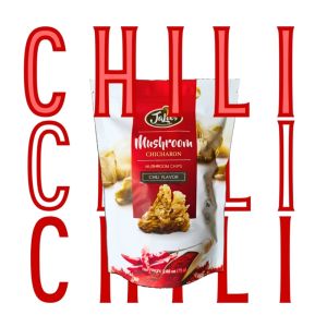 JA Lees Mushroom Chicharon 150g Chili FlavorSnack Food/Grocery Package (1 pack)