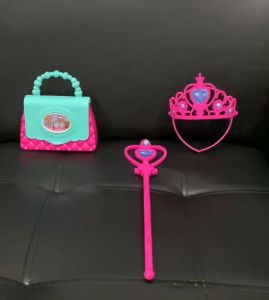 ( BISA COD ) PROMO Mainan Anak MO 3 IN 1 MAINAN TAS TONGKAT MAHKOTA PRINCESS MURAH