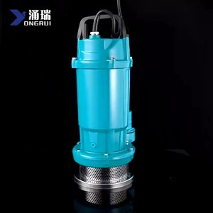 ปั๊มน้ำไดโว่ 2 นิ้ว ปั๊มน้ำ ปั้มแช่ดูดโคลน ไฟฟ้าสายไฟ7เมตร มอเตอร์ทองแดงแท้