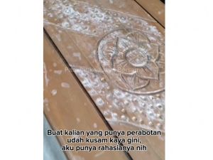 Plitur Vernis Kayu Mengkilap 60ml Kemasan Kecil Cat Politur Kayu Bambu Rotan Triplek Siap Pakai Clear gloss Solvent Based