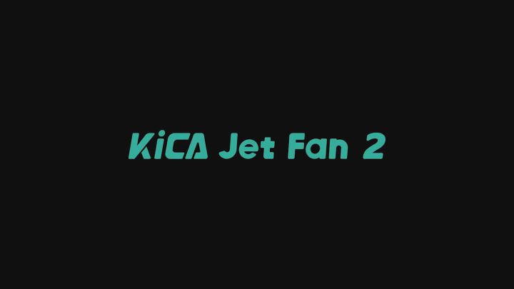 KICA Jet fan 2 Keyboard Cleaner for PC Car 100000RPM Electric Air