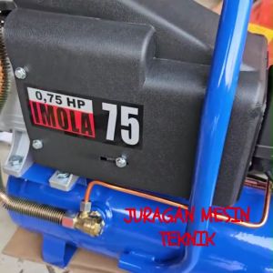 Paket Mesin Kompresor Oli Lakoni Imola 75 & Spray Gun