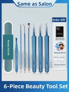 BAKULI | Blackhead Removal Tool Set for Acne Pimple Extraction