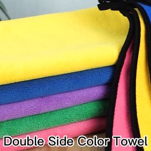 Ready Stock Malaysia Extra Thick Car Washing Double Sided Towel Super Absorbent House Kitchen Cleaning Towel Cloth Rag