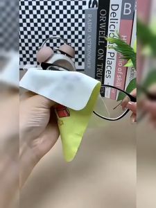 10PCS Alat Pembersih Microfiber Alat Pembersih Lensa Kacamata Glasses Wiper Kacamata Cleaning Brush