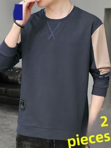 ROMON | Spring & Autumn Youth Print Loose Casual Long Sleeve Hoodie