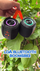 ( SIÊU RẺ ) Loa Bluetooth Mini BOOMS883 Kết Nối Không Dây Đa Thiết Bị Nghe Nhạc 4H Âm Thanh Chuẩn - Bảo Hành Lỗi 1 Đổi 1