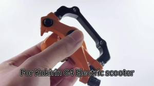 Aluminum Alloy Disc Brakes Caliper for Kugoo Kukirin G4 Electric Scooter Replacement Parts Front Disc Brake Caliper Components