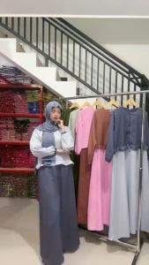 GAMIS WANITA DELITA DRESS M L XL