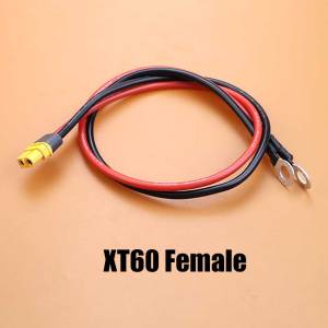 XT60 Female Male Plug To M8 Terminals Connector Cable Adapter 12AWG 50cm For Car And Ship Battery Solar Panel Connection Cable