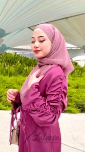 LALEESA Gaun Alia Romantique Royalcore Muslimah Dress