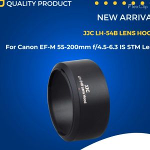 JJC LH-54B Lens Hood For Canon EF-M 55-200mm f/4.5-6.3 IS STM